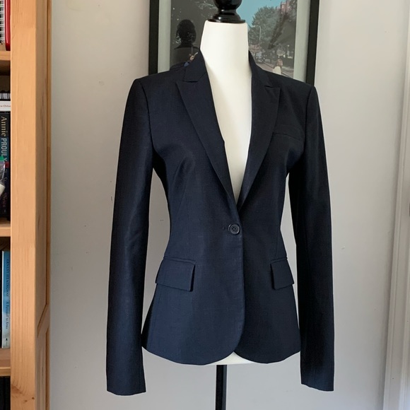 Theory Jackets & Blazers - Theory Single-Button Navy Blazer